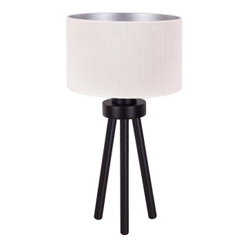 Duolla - Lampada da tavolo LYON 1xE27/15W/230V diametro 30 cm color crema