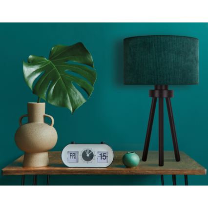 Duolla - Lampada da tavolo LYON 1xE27/15W/230V diametro 30 cm verde