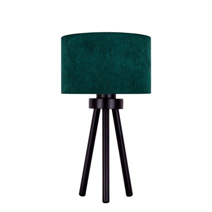 Duolla - Lampada da tavolo LYON 1xE27/15W/230V diametro 30 cm verde