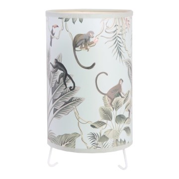 Duolla - Lampada da tavolo MONKEYS 1xE14/15W/230V diametro 12,5 cm