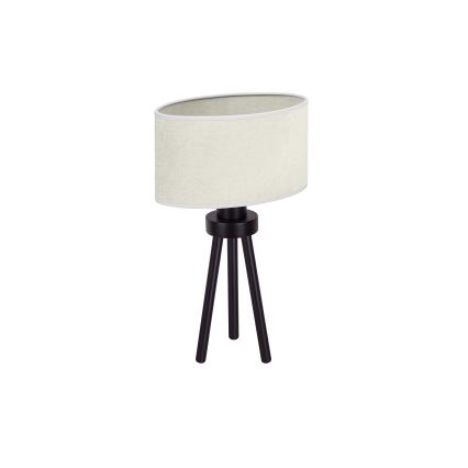 Duolla - Lampada da tavolo OVAL 1xE27/15W/230V diametro 30 cm grigio