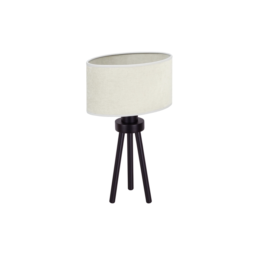 Duolla - Lampada da tavolo OVAL 1xE27/15W/230V diametro 30 cm grigio