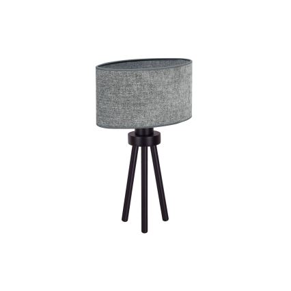 Duolla - Lampada da tavolo OVAL 1xE27/15W/230V diametro 30 cm grigio