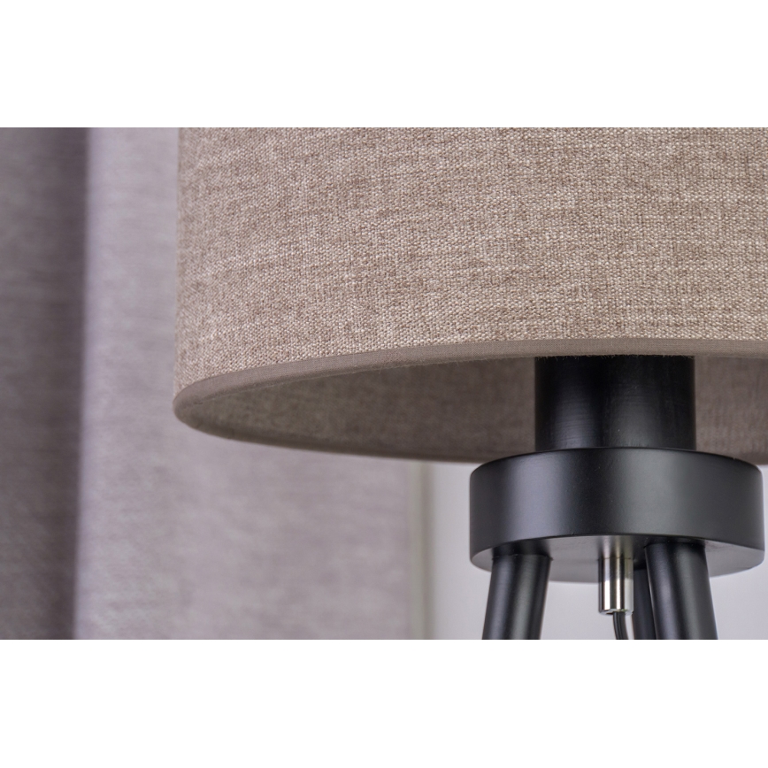 Duolla - Lampada da tavolo OVAL 1xE27/15W/230V diametro 30 cm marrone