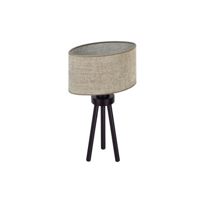 Duolla - Lampada da tavolo OVAL 1xE27/15W/230V diametro 30 cm marrone
