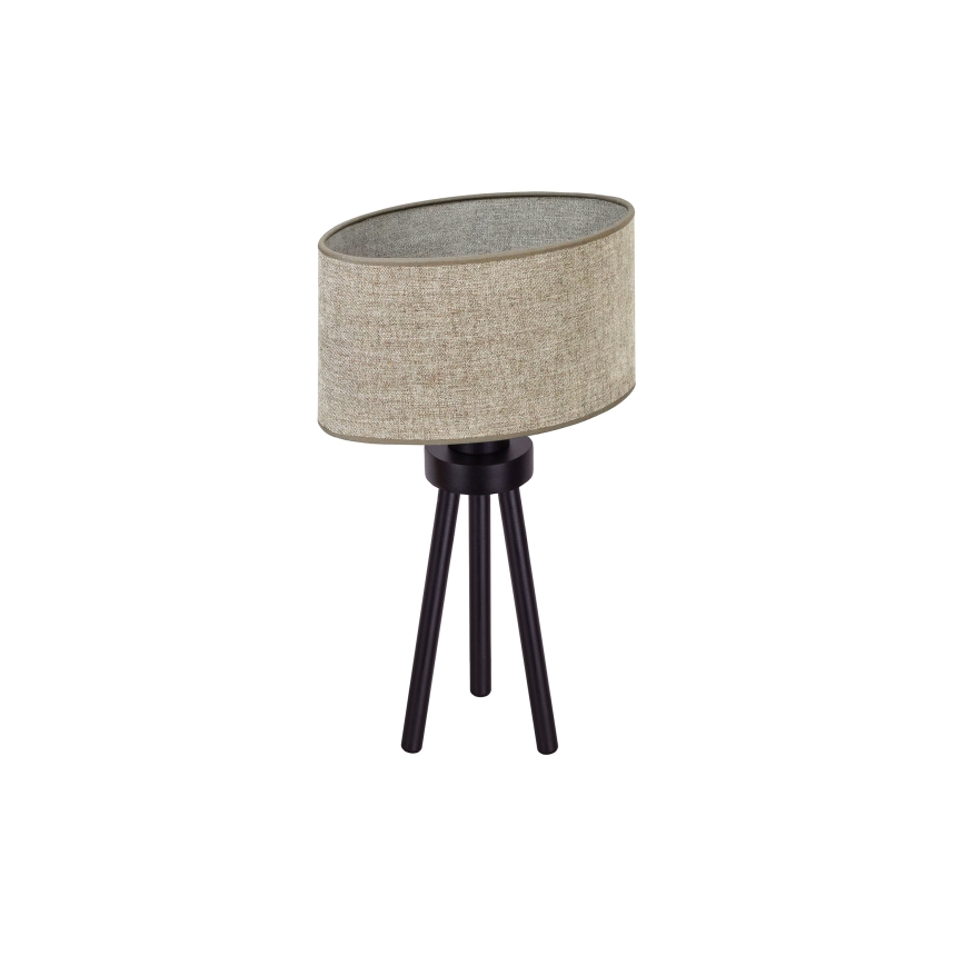 Duolla - Lampada da tavolo OVAL 1xE27/15W/230V diametro 30 cm marrone