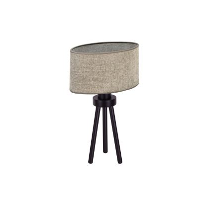 Duolla - Lampada da tavolo OVAL 1xE27/15W/230V diametro 30 cm marrone