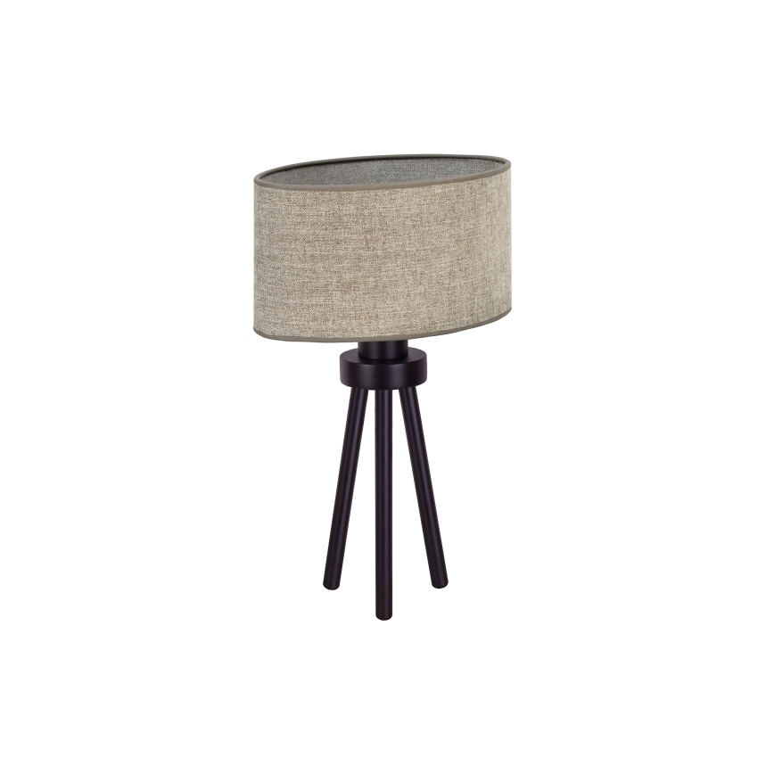 Duolla - Lampada da tavolo OVAL 1xE27/15W/230V diametro 30 cm marrone