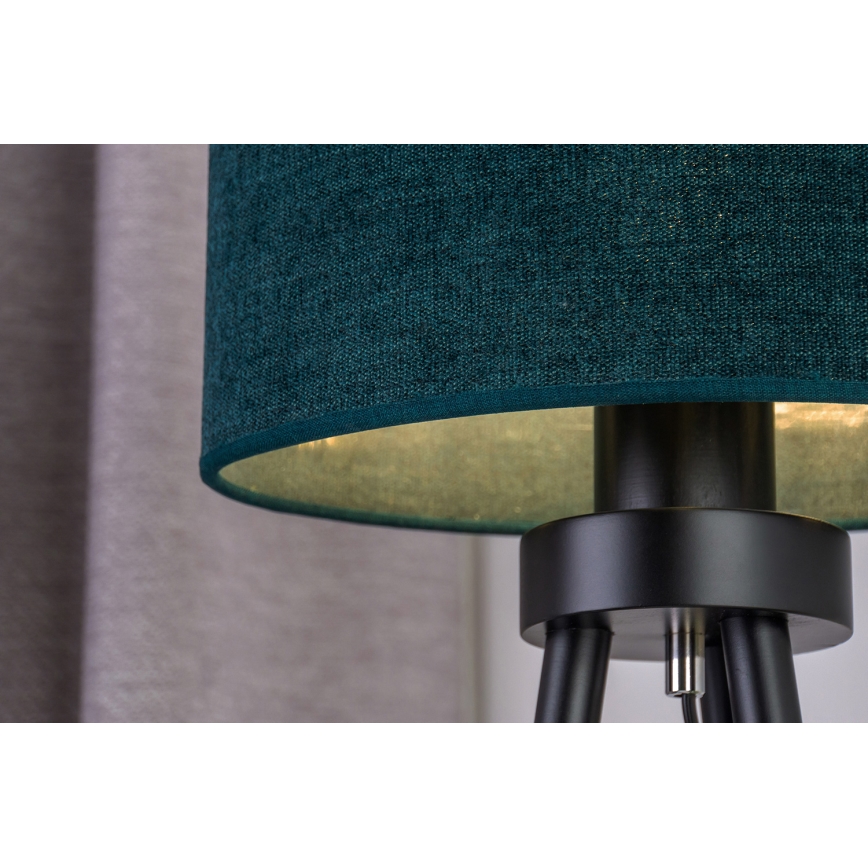 Duolla - Lampada da tavolo OVAL 1xE27/15W/230V diametro 30 cm verde