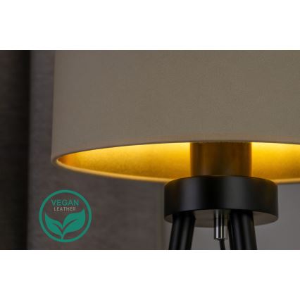 Duolla - Lampada da tavolo OVAL VEGAN 1xE27/15W/230V diametro 30 cm color crema