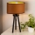 Duolla - Lampada da tavolo OVAL VEGAN 1xE27/15W/230V diametro 30 cm marrone