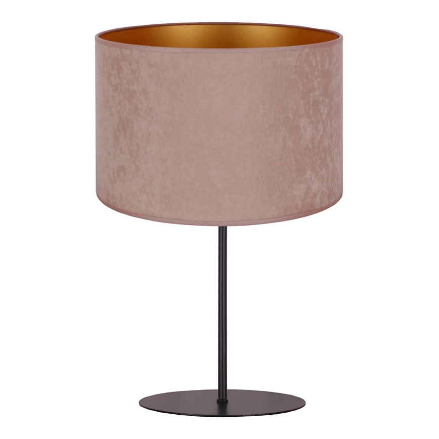 Duolla - Lampada da tavolo ROLLER 1xE14/15W/230V diametro 20 cm beige/oro