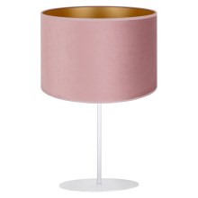Duolla - Lampada da tavolo ROLLER 1xE14/15W/230V rosa/oro