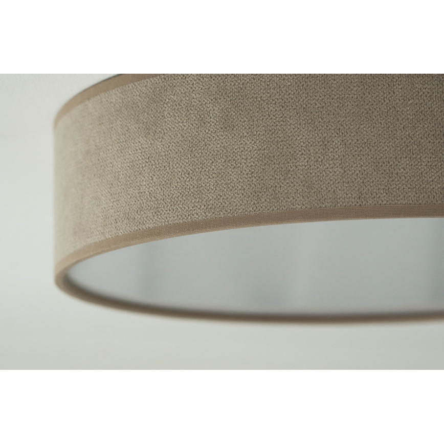 Duolla - Lampada da soffitto LED CORTINA LED/26W/230V diam. 30 cm 4000K marrone