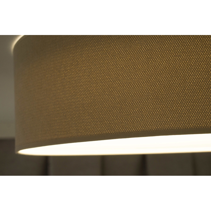 Duolla - Lampada da soffitto LED CORTINA LED/26W/230V diam. 45 cm 4000K beige