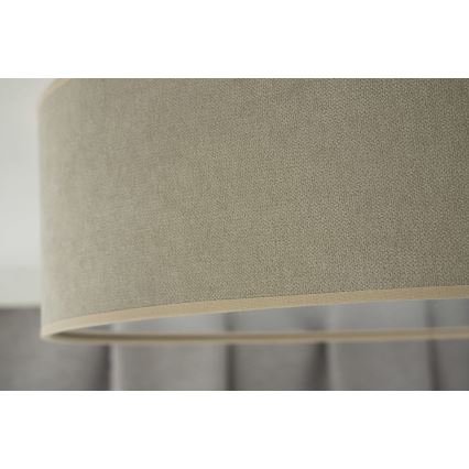 Duolla - Lampada da soffitto LED CORTINA LED/26W/230V diam. 45 cm 4000K beige