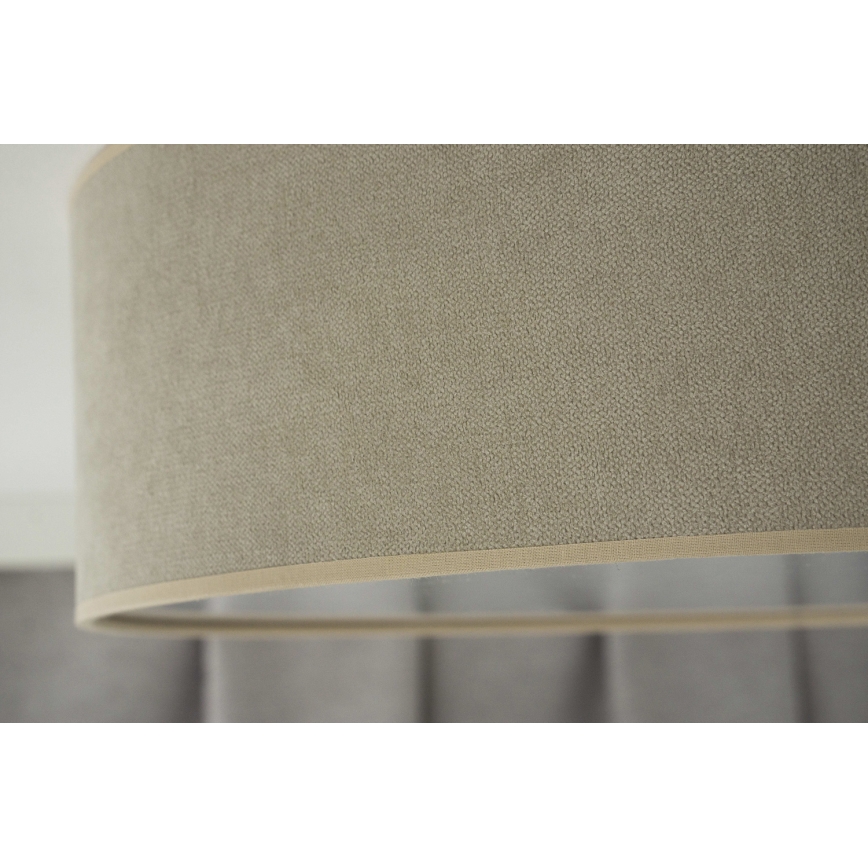 Duolla - Lampada da soffitto LED CORTINA LED/26W/230V diam. 45 cm 4000K beige