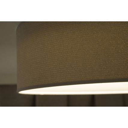 Duolla - Lampada da soffitto LED CORTINA LED/26W/230V diam. 45 cm 4000K grigio