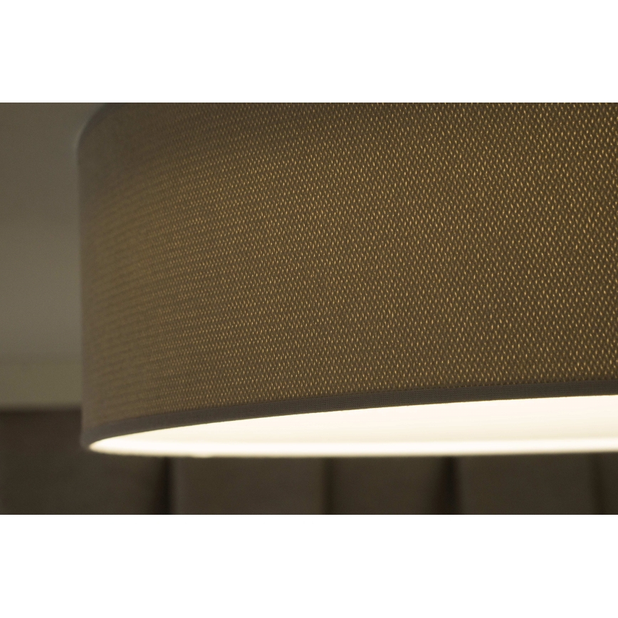 Duolla - Lampada da soffitto LED CORTINA LED/26W/230V diam. 45 cm 4000K grigio