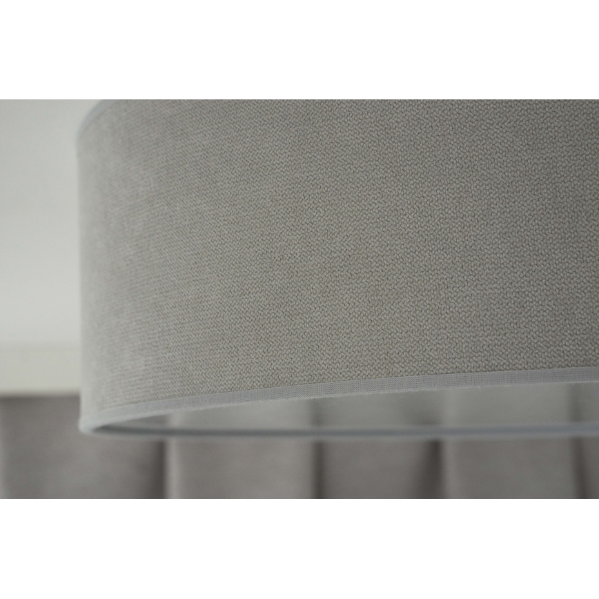 Duolla - Lampada da soffitto LED CORTINA LED/26W/230V diam. 45 cm 4000K grigio