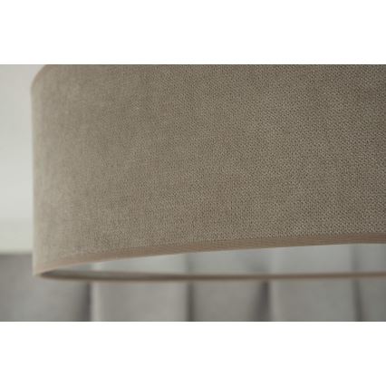 Duolla - Lampada da soffitto LED CORTINA LED/26W/230V diam. 45 cm 4000K marrone
