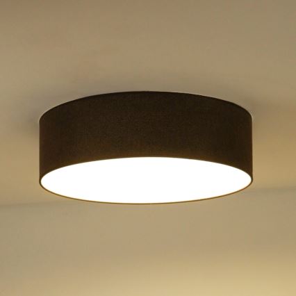 Duolla - Lampada da soffitto LED CORTINA LED/26W/230V diam. 45 cm 4000K marrone