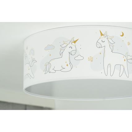 Duolla - Lampada da soffitto LED per bambini CORTINA LED/26W/230V diam. 40 cm 4000K