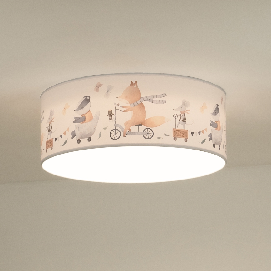 Duolla - Lampada da soffitto LED per bambini CORTINA LED/26W/230V diam. 40 cm 4000K