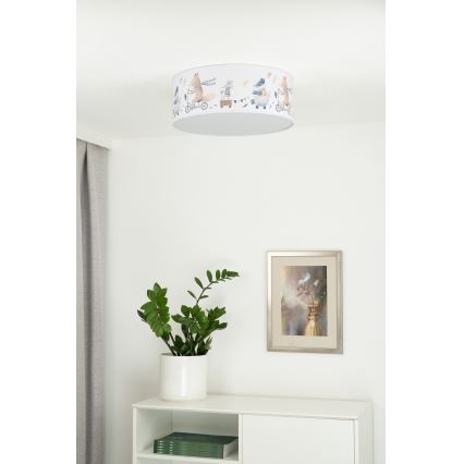 Duolla - Lampada da soffitto LED per bambini CORTINA LED/26W/230V diam. 40 cm 4000K