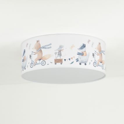 Duolla - Lampada da soffitto LED per bambini CORTINA LED/26W/230V diam. 40 cm 4000K
