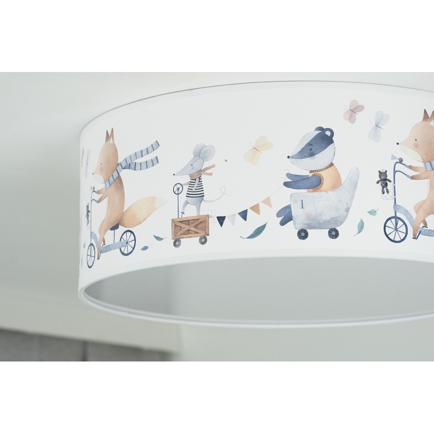 Duolla - Lampada da soffitto LED per bambini CORTINA LED/26W/230V diam. 40 cm 4000K