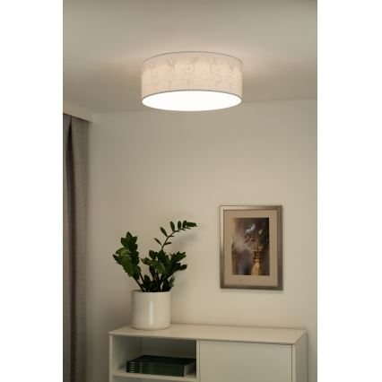 Duolla - Lampada da soffitto LED per bambini CORTINA LED/26W/230V diam. 40 cm 4000K