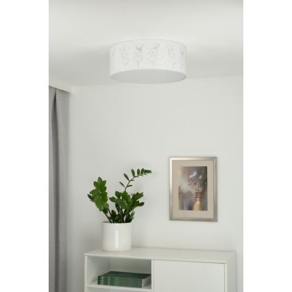 Duolla - Lampada da soffitto LED per bambini CORTINA LED/26W/230V diam. 40 cm 4000K