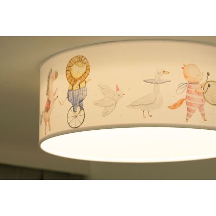 Duolla - Lampada da soffitto LED per bambini CORTINA LED/26W/230V diam. 40 cm 4000K