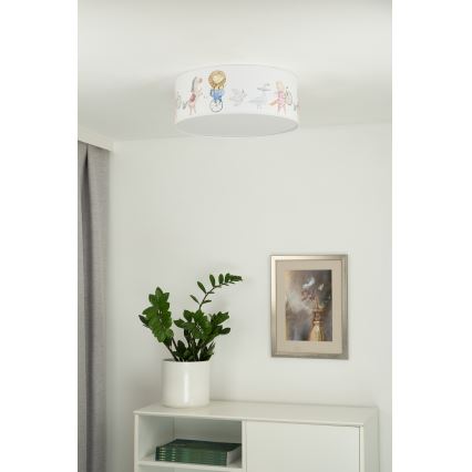 Duolla - Lampada da soffitto LED per bambini CORTINA LED/26W/230V diam. 40 cm 4000K