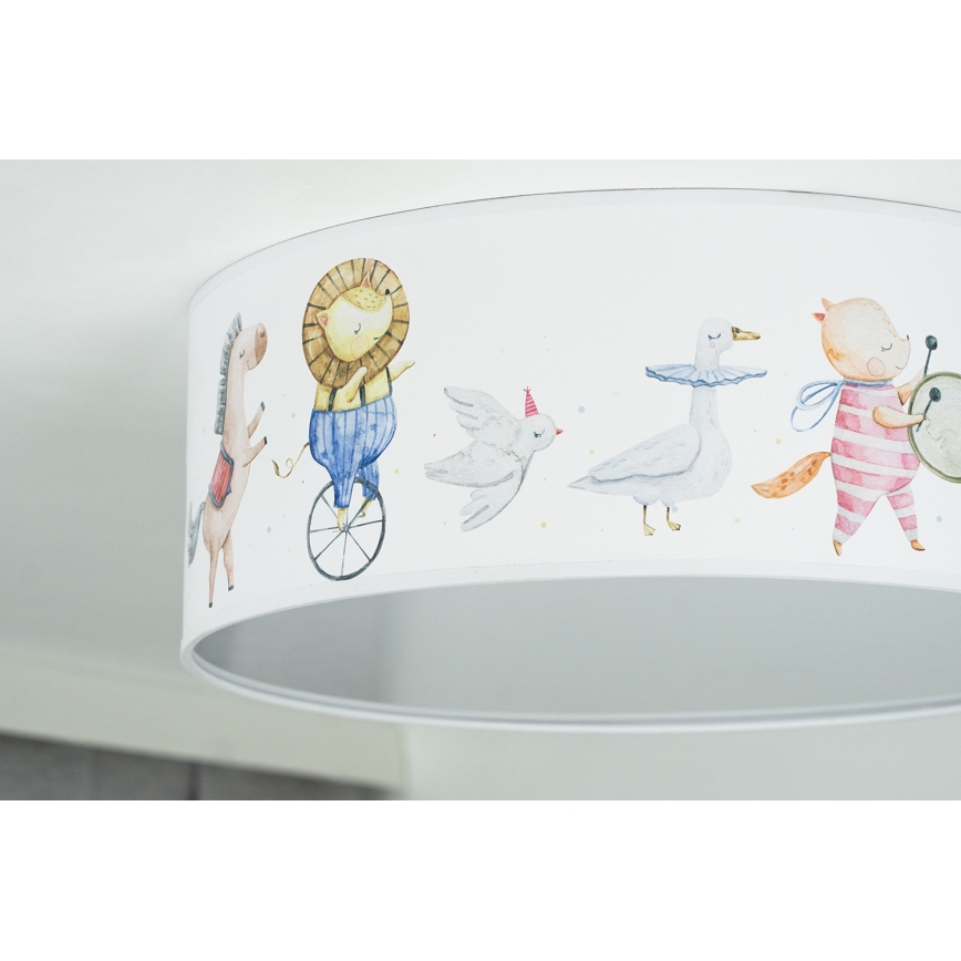 Duolla - Lampada da soffitto LED per bambini CORTINA LED/26W/230V diam. 40 cm 4000K