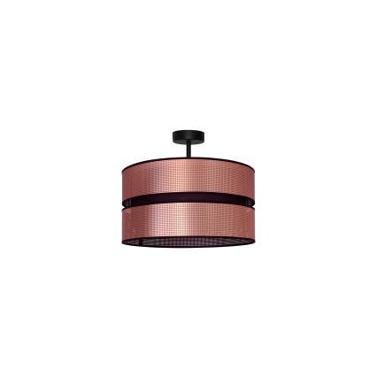 Duolla - Lampadario a plafone COPPER SHINY 1xE27/15W/230V diametro 40 cm rame/nero