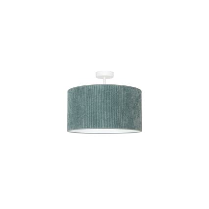 Duolla - Lampadario a plafone CORDUROY 1xE27/15W/230V diametro 40 cm azzurro