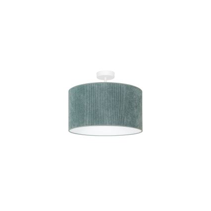 Duolla - Lampadario a plafone CORDUROY 1xE27/15W/230V diametro 40 cm azzurro