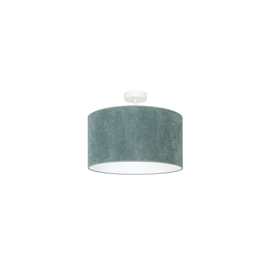 Duolla - Lampadario a plafone CORDUROY 1xE27/15W/230V diametro 40 cm azzurro