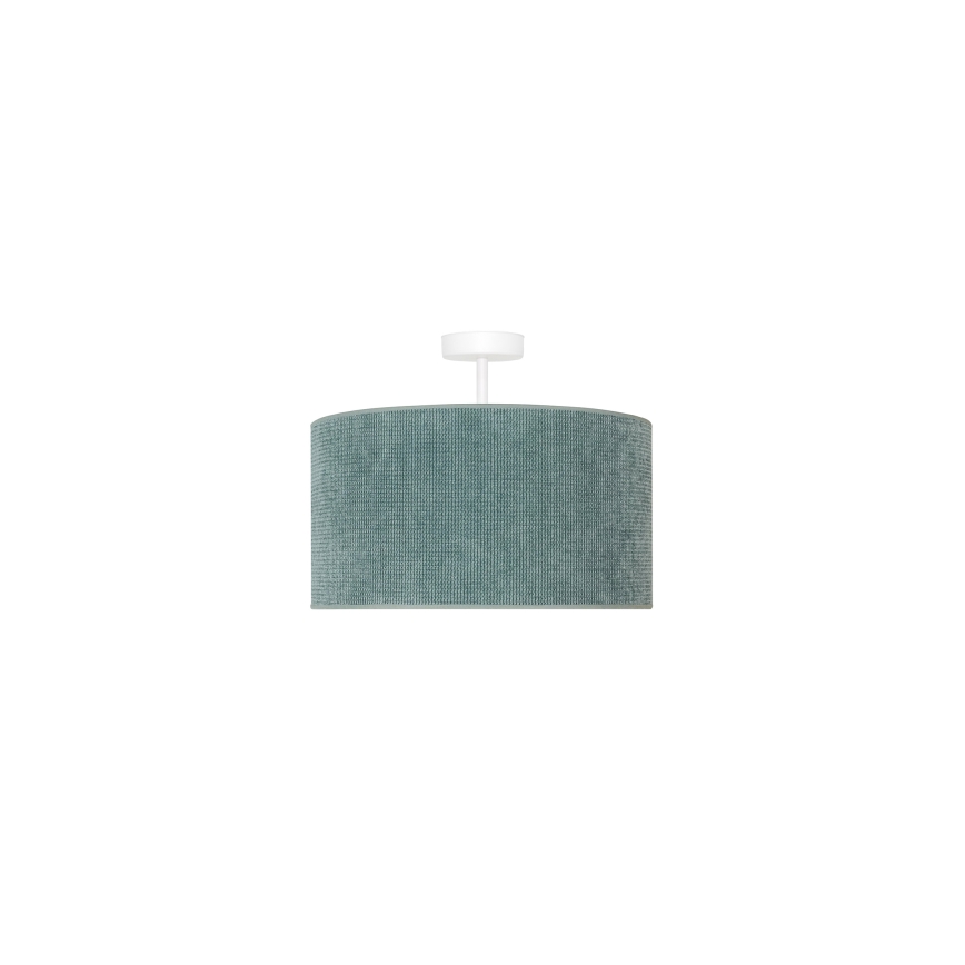 Duolla - Lampadario a plafone CORDUROY 1xE27/15W/230V diametro 40 cm azzurro