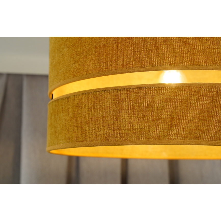 Duolla - Lampadario a plafone DOUBLE 1xE27/15W/230V diametro 40 cm arancione