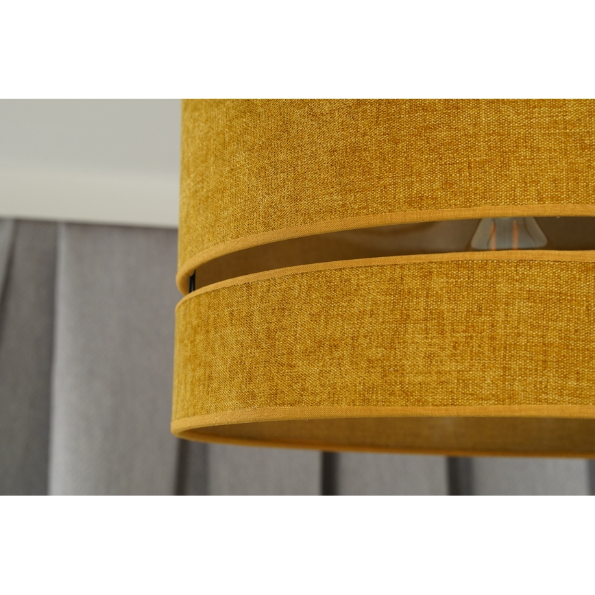 Duolla - Lampadario a plafone DOUBLE 1xE27/15W/230V diametro 40 cm arancione