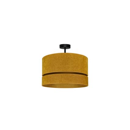 Duolla - Lampadario a plafone DOUBLE 1xE27/15W/230V diametro 40 cm arancione