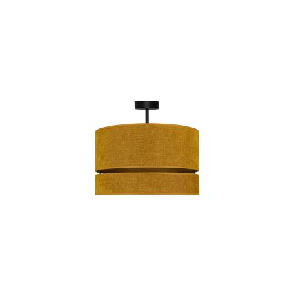 Duolla - Lampadario a plafone DOUBLE 1xE27/15W/230V diametro 40 cm arancione