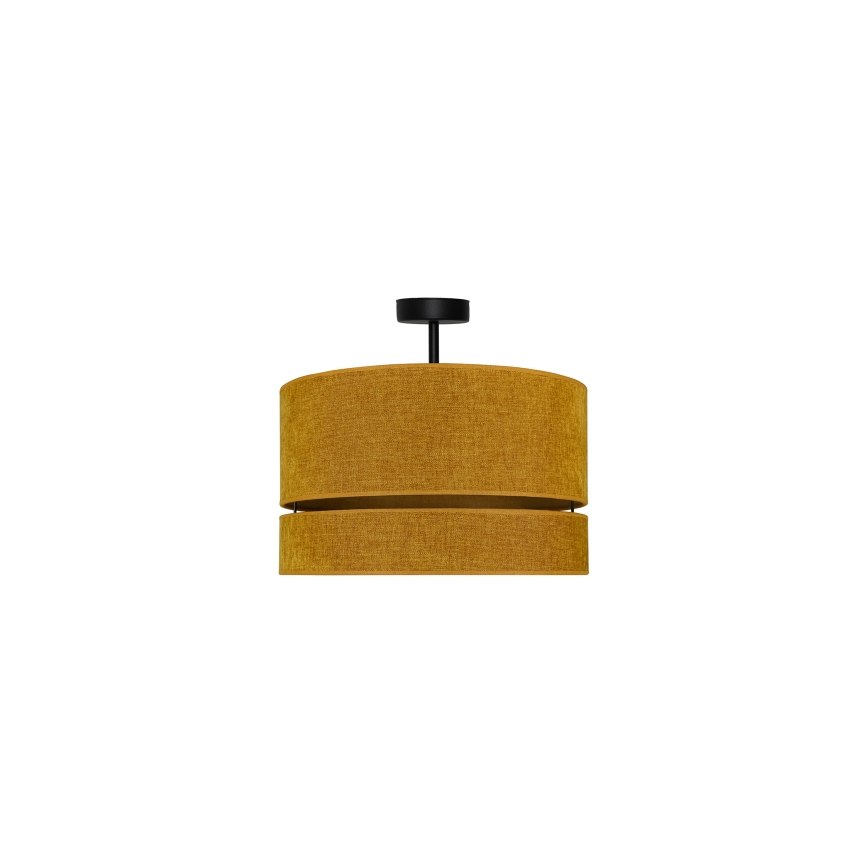 Duolla - Lampadario a plafone DOUBLE 1xE27/15W/230V diametro 40 cm arancione