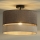 Duolla - Lampadario a plafone DOUBLE 1xE27/15W/230V diametro 40 cm marrone/grigio