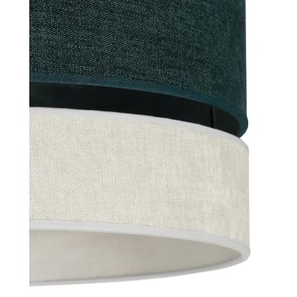 Duolla - Lampadario a plafone DOUBLE 1xE27/15W/230V diametro 40 cm verde/grigio