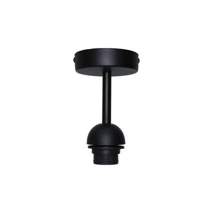 Duolla - Lampadario a plafone DOUBLE RATTAN 1xE27/15W/230V diametro 40 cm nero/beige