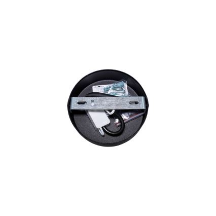 Duolla - Lampadario a plafone RIO SHINY 1xE27/15W/230V diametro 45 cm nero/rame